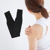 Double Shoulder Support Brace Wrap, Cotton Tencel Shoulder Arm Sleeves