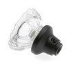 Prime-Line E 28328 Passage Door Latch Set, Glass Knob with