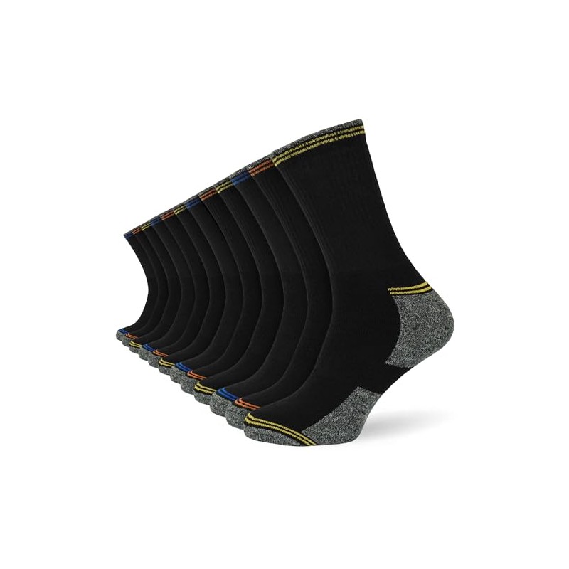 Socksmad Mens Work Socks 12 Pack - Mens Thick Socks