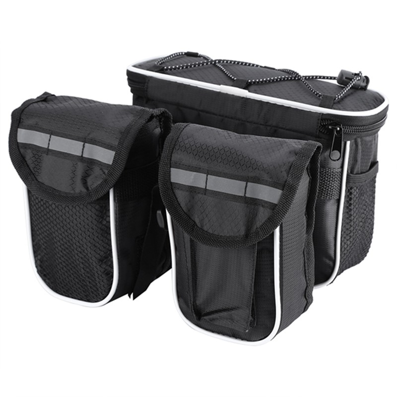 Waterproof Bicycle Front Top Tube Bag Bike Frame Storage Pouch