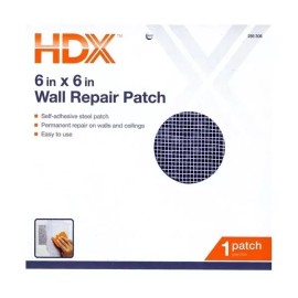 HDX Drywall 6 inch x 6 inch Wall Repair Patch (1 Count) 6x6