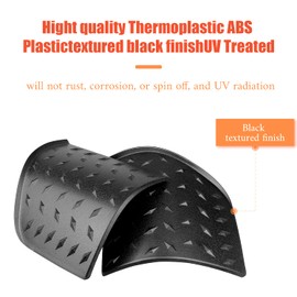MOEBULB Cowl Armor Cover Side Body Cowling Armor Corner Guard Compatible with 1997-2006 Jeep Wrangler TJ