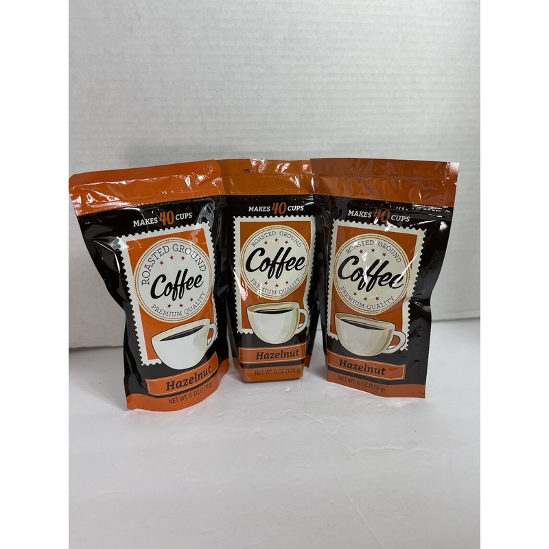 Greenbrier International Inc 3 PACKS Roasted Ground Coffee Premium QLTY