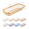 Kitchen Drawer Organizer, BuyGo Stainless Steel Storage Container Gold Metal