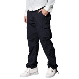 Match Men's Straight Fit Wild Cargo Pants(32,6064 Grayish Black)