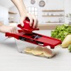 Unbranded 6 in 1 Multi-function Vegetable Slicer Kitchen Mandolin, Potato
