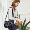 Women's Multi-Pocket Messenger Shoulder Bag for Daily Shopping, 4, Retro