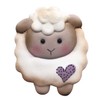 LILIAO Animal Sheep Cookie Cutter, 3.7", Stainless Steel