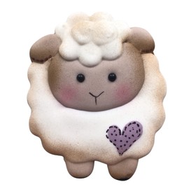 LILIAO Animal Sheep Cookie Cutter, 3.7", Stainless Steel