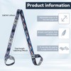 Jeffdad 2Pcs Yoga Mat Carrying Strap, Adjustable Yoga Mat Strap