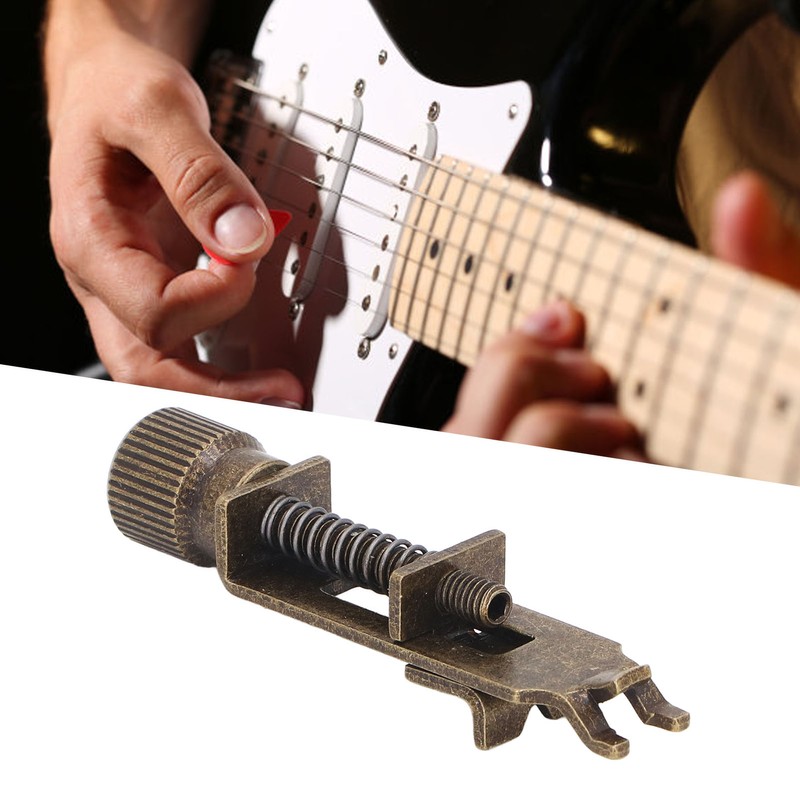 Guitar Bridge Intonation Tool Metal Portable Electric Guitar Intonation Adjuster