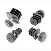 Threaded Plug 40 x 40 mm Insert Socket for Square