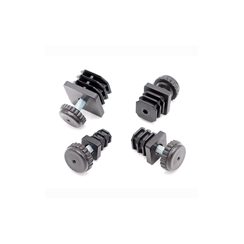 Threaded Plug 40 x 40 mm Insert Socket for Square