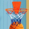AIXXCUVQ Silent Balls Only Wear-Resistant Basketball Net Board No Breaking