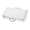WHAMVOX Aluminum Tool Box Portable Hard Shell Carrying Case with