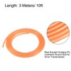 sourcing map 10ft 3mm PU Transmission Round Belt High-Performance Urethane