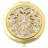 Olivia Riegel Gold Windsor Compact Make up Mirror