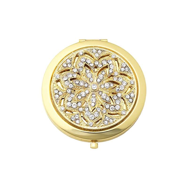 Olivia Riegel Gold Windsor Compact Make up Mirror