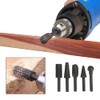 Rotary Burr Set, 1/4" 6.35mm Power Tools, Wood Grinding Engraving
