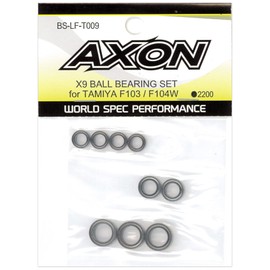 AXON X9 BALL BEARING SET for F103 / F104W BS-LF-T009