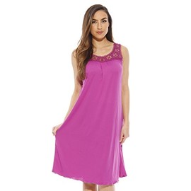 1541B-Purple-XL Just Love Nightgown / Women Sleepwear / Sleep Dress,Bright Purple,X-Large