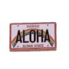 Broche pin insignia "ALOHA" arco iris, broche esmaltado, pin de