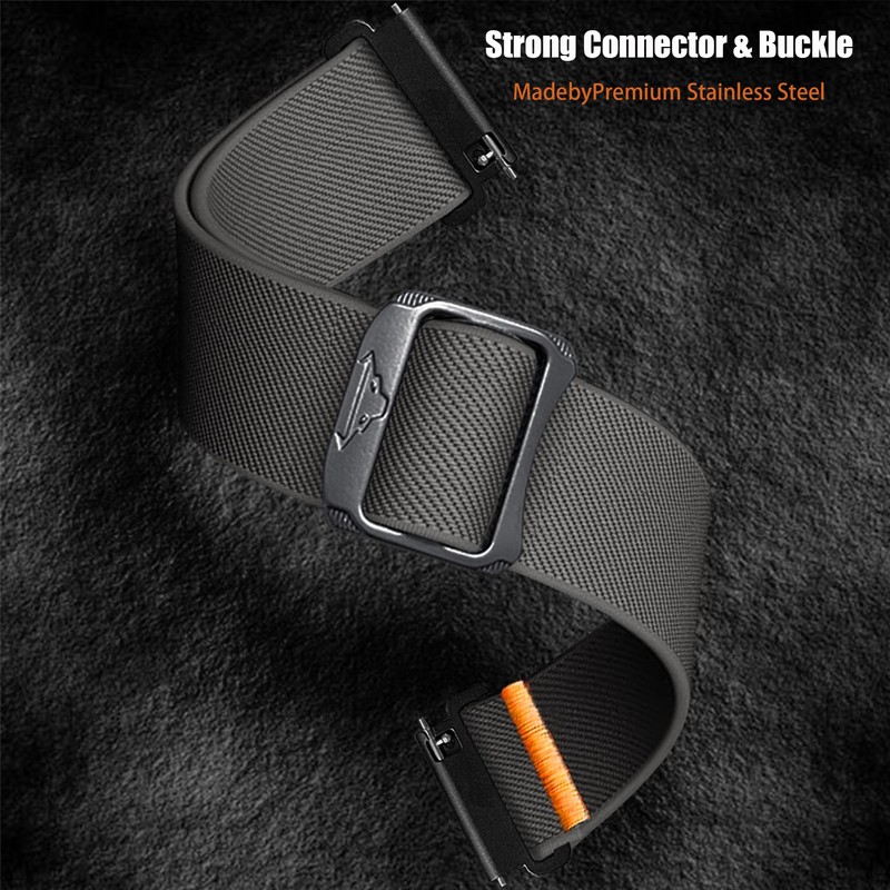 Compatible with Garmin Approach S44 Band, Lamshaw 20mm Quick Release
