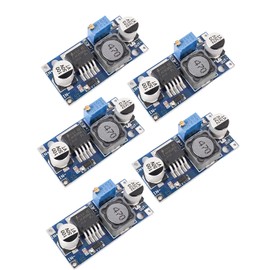 Seloky 5 Pack LM2596 DC to DC Buck Converter 3.0-40V to 1.5-35V Adjustable Voltage Regulator Electronic Voltage Stabilizer Power Supply Step Down Module