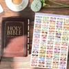 Ceiba Tree 100Pcs Spanish Bible Tabs Floral Design Laminated New