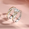 Jeulia 1.5 Carat Marquise Cut Ring Women2 PC Wedding Ring