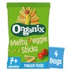 Organix Melty Veggie Sticks Multipack, 4 x 15 g