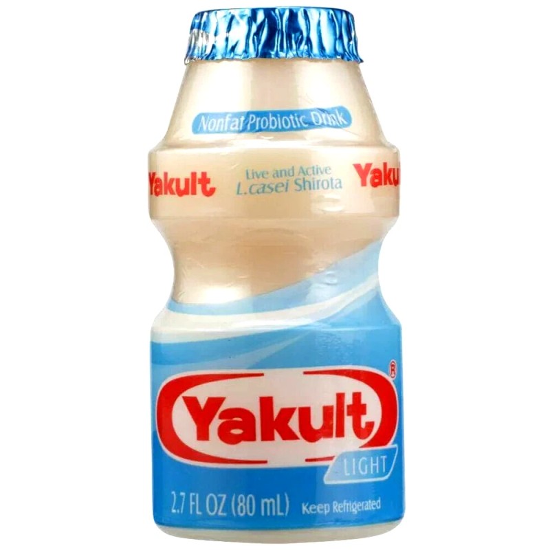 Yakult Probiotic Drink Light Nonfat 2.7 oz x 5 Bottles