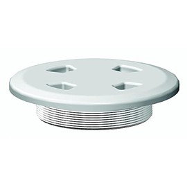 Marinco Unisex Adult Baseball Solar Vent Cap, Day/Night 3", White, Small US