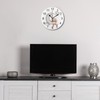 Wall Clock for Living Room Decor Cute Teddy Bear Star