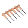 Wood Carving Chisel Set Kit Sculpture Hand Tools Mushroom Handle