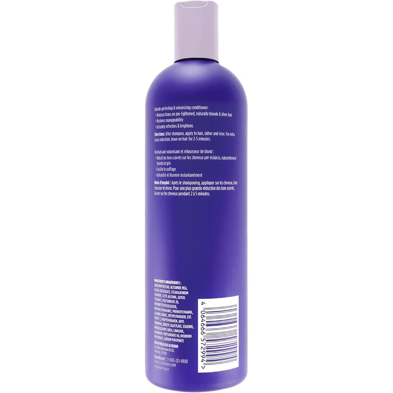 Shimmer Lights Blonde and Silver Conditioner by Clairol for Unisex