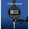 RPTCOTU Digital Dial Indicator Resolution 0.01 mm / 0.0005 inch