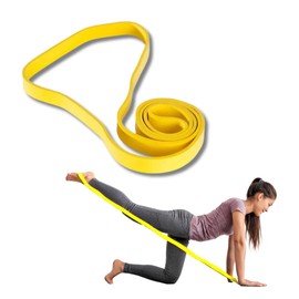 FFitnes FFITNESS THERA Band, Resistance Band 2-7 kg, Yellow, (Thickness 0.64 cm)