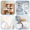 20PCS Cabinet Door Bumpers, Clear Rubber Bumpers Stripes Chair Wall