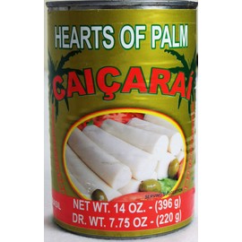 Caiçaraí - Hearts of Palm - 13.97 Oz (PACK OF 01) | Palmito - 396g