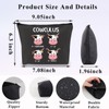 PLITI Funny Math Teacher Gifts Cow Lover Makeup Bag Mathematics