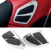 Cakievro Gold Wing GL1800 Motorcycle Tank Trim w/Knee Pads For