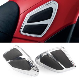 Cakievro Gold Wing GL1800 Motorcycle Tank Trim w/Knee Pads For Honda Goldwing GL 1800 F6B 2012 2013 2014 2015 2016 2017 Chrome
