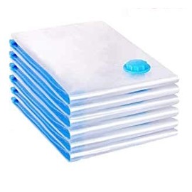 TAHA ® 10 Pack 70 x 50 Vacuum Clothes Storage Bags Seal VAC Bag Space Saving