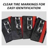 4PCS Tire Covers, Waterproof Spare Tire Covers Tough Tire Wheel