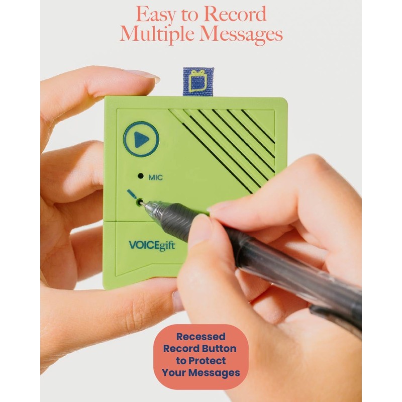 VoiceGift Voice-Over® 60 Second Voice Recorder Insert for Personal Messages,