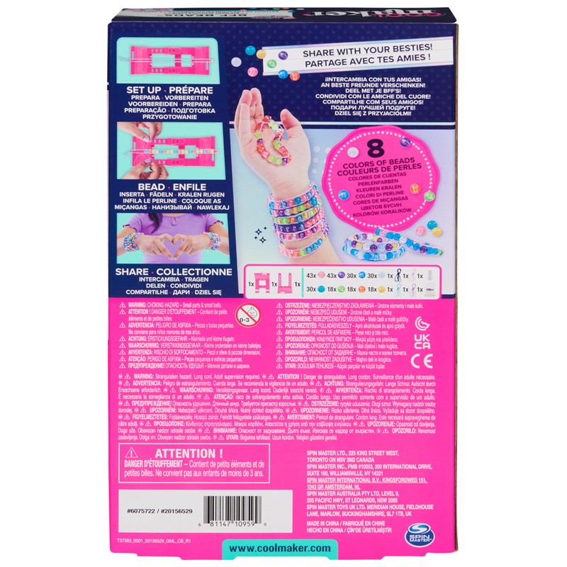 Cool Maker, Kit per la Realizzazione di Braccialetti dell'amicizia BFF