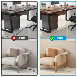 ZhiYo Beige Wood Grain Floor Cord Cover 1.2m Length 3CM Width Floor Cable Storage Sleeve Hiding Wire Cover with Tape Wiring Cover for Factory Home Office Wiring Cover Prevent Tripping Wire Protection