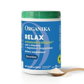 Organika Colágeno Hidrolizado con Bisglicinato de Magnesio y Teanina 250 g
