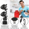 Small Protein Shaker, 2 Pcs Protein Powder Container, Portable Protein